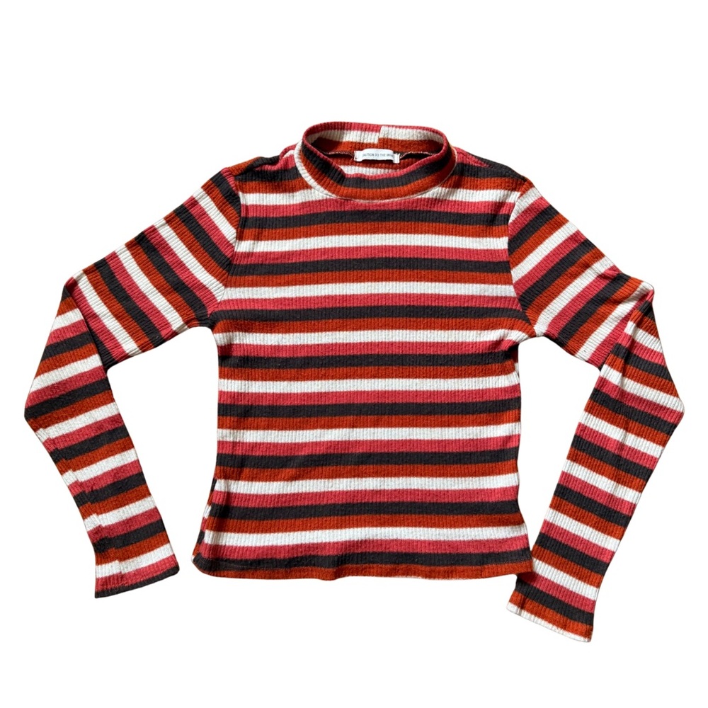 Caution To The Wind Striped Sweater
